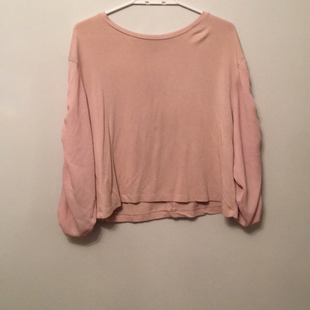 zara pink shirt